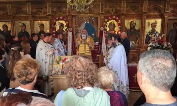 Со Божествена литургија и литија Делчево ги слави заштитниците на градот „Св.Кирил и Методиј“