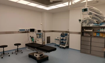 Пуштена во употреба реновирана операциона сала на Универзитетска клиника за ортопедски болести 