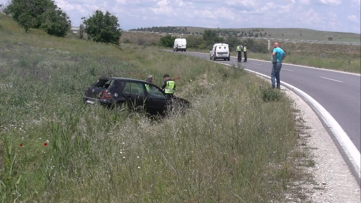 Три сообраќајни несреќи на територија на СВР-Штип