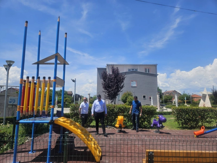 Ново детско игралиште во Илинден
