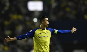 Роналдо нов рекордер во саудиската лига по голови во една сезона