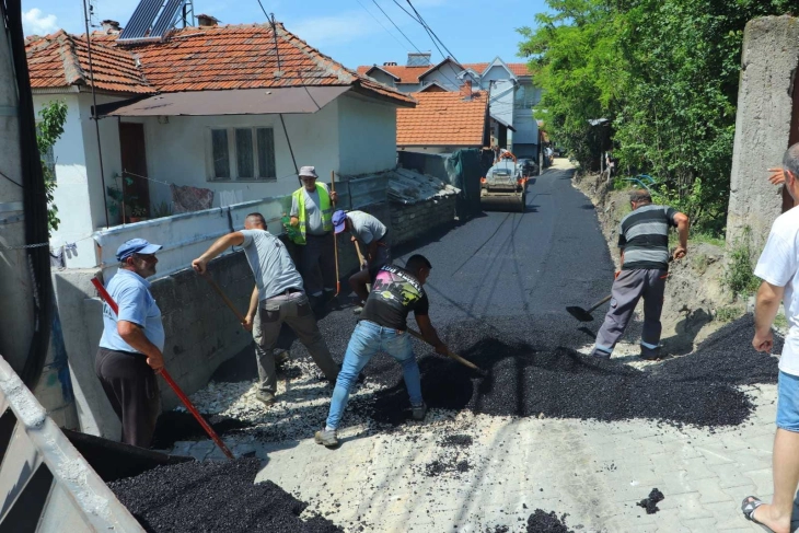 Почна реконструкција на улици кај „Младен Стојановиќ“ во Куманово