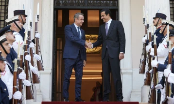 Емирот од Катар во официјална посета на Грција – двете земји ги зајакнуваат билатералните односи