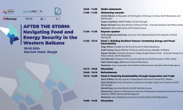 Економски форум „По бурата: Управување со прехранбената и енергетската стабилност во Западниот Балкан“