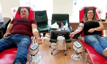 Крводарителска акција во Кавадарци, обезбедени 39 крвни единици 