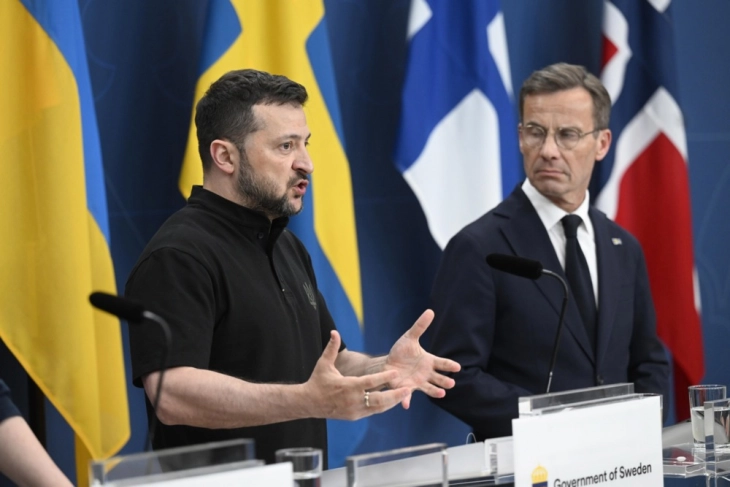 Ukraine signs security agreements with Sweden, Iceland and Norway