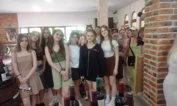 Вински Музеј -Кавадарци посетен од гости од Украина, Молдавија и Бугарија