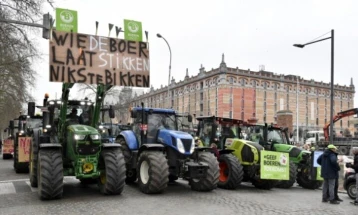 Protesta të reja të bujqve evropianë në Bruksel