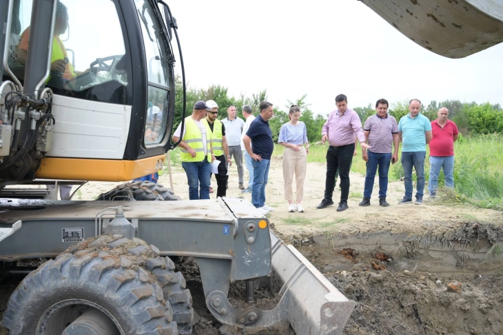 Општина Илинден отпочна со изградба на фекална канализација за дел од Кадино