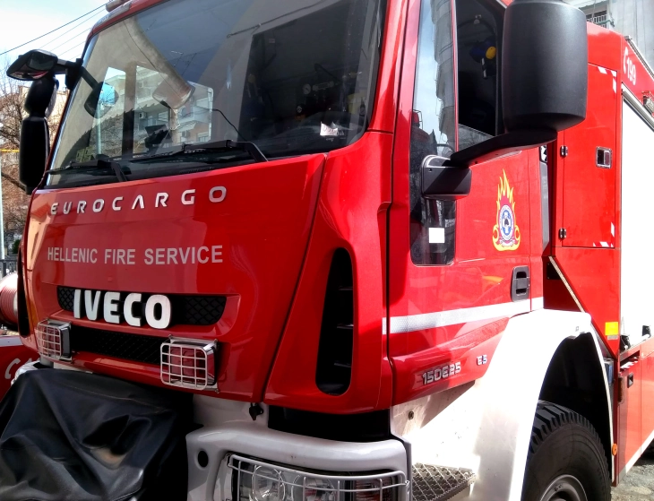 Пожар на грчкиот остров Хиос, превентивно евакуирано село