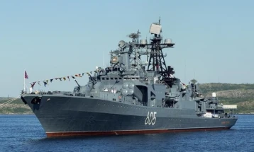 Украинска армија: Руски воен брод гори во Баренцовото Море