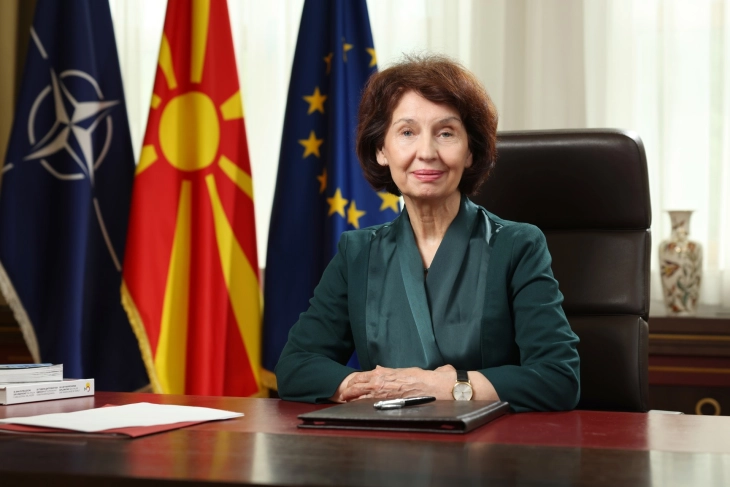 President Siljanovska Davkova to take part in Ukraine Recovery Conference in Berlin