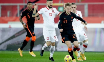 Netherland's Frenkie de Jong to miss Euros following ankle injury