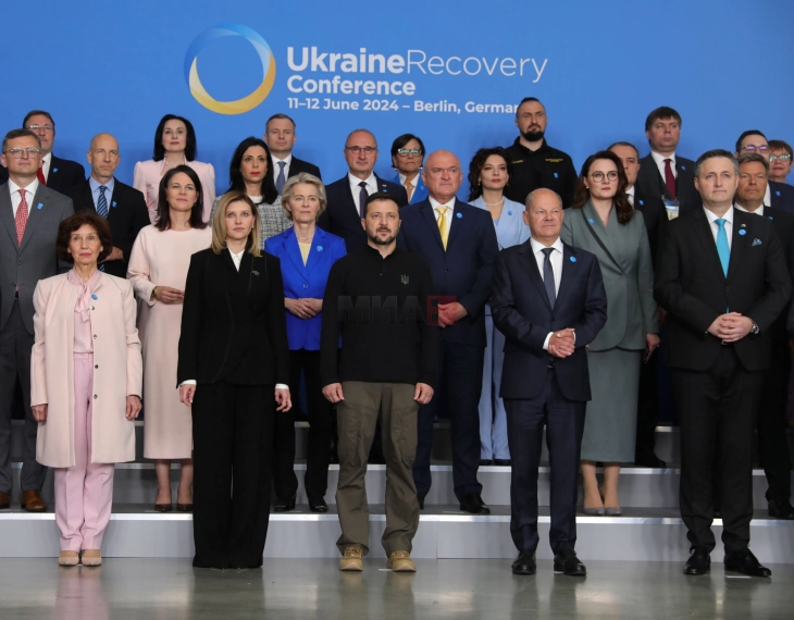 Продолжува посетата на Сиљановска-Давкова на Берлин на Конференцијата за обнова на Украина