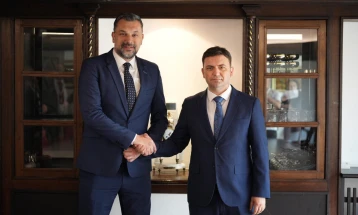 Средба на Османи со министерот за надворешни работи на Босна и Херцеговина, Елмедин Конаковиќ