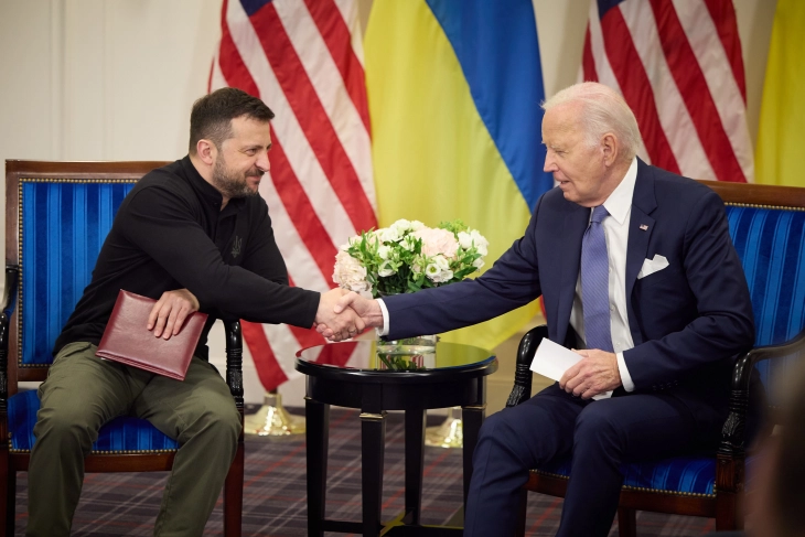 SHBA-ja dhe Ukraina nënshkruan marrëveshje afatgjate të sigurisë në G7