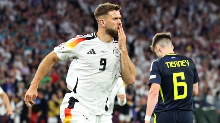 Германија ги декласираше Шкотите на отворањето на Европското првенство