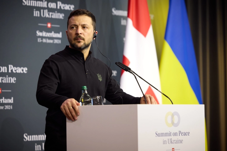 Зеленски: Украина ќе и претстави конкретни мерки на Русија на вториот мировен самит