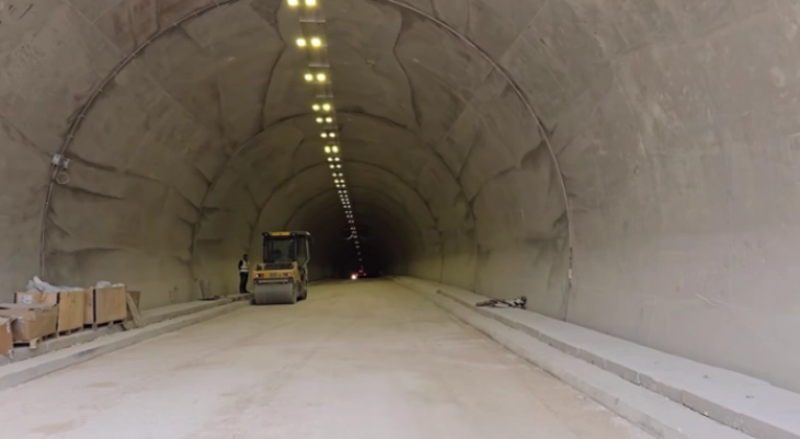 Тунелот Логара, еден од најголемите проекти во Албанија, ќе биде пуштен за сообраќај на 5 јули