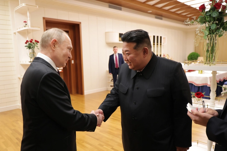 Путин: Русија и Северна Кореја ќе потпишат „фундаментален“ документ за продлабочување на соработката