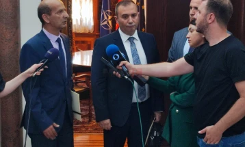 Камбовски и Лимани дадоа свечена изјава како нови членови на Судскиот совет, но не одговорија дали тој треба да се распушти