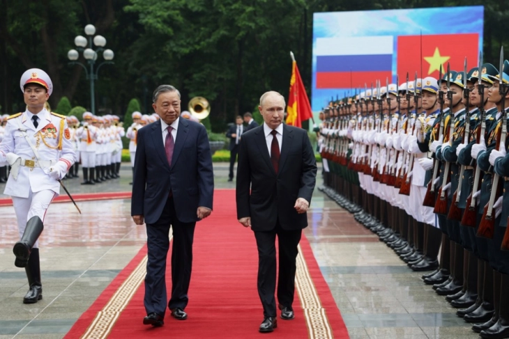 Putin dhe Lam miratuan deklaratë për partneritet strategjik mes Rusisë dhe Vietnamit