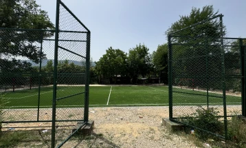 Општина Ѓорче Петров доби две нови фудбалски игралишта 