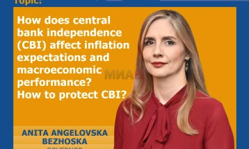 Angellovska-Bezhoska: Raporti i FMN-së tregon transparencë të lartë të Bankës Popullore