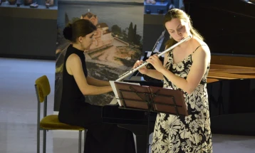 Скопско лето: Концерт на Јана Каевска, Ивона Базгалоска и Ана Трсунова