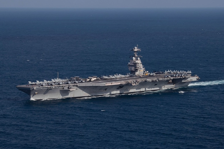 US withdraws aircraft carrier Eisenhower from Red Sea