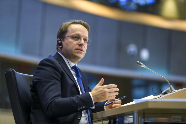 EU's Varhelyi congratulates new gov't after election