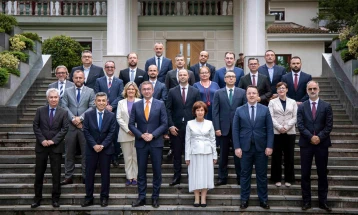 President Siljanovska-Davkova meets Prime Minister Hristijan Mickoski and members of new Gov’t 