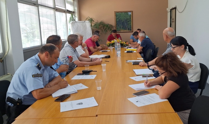 Одржана третата средница на Штабот за заштита и спасување на општина Илинден