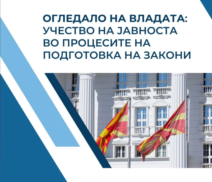 „Огледало на Владата“: Половина од предлог-законите во 2023 се без консултации на ЕНЕР