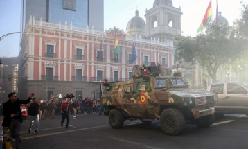 Bolivian general arrested after failed coup attempt