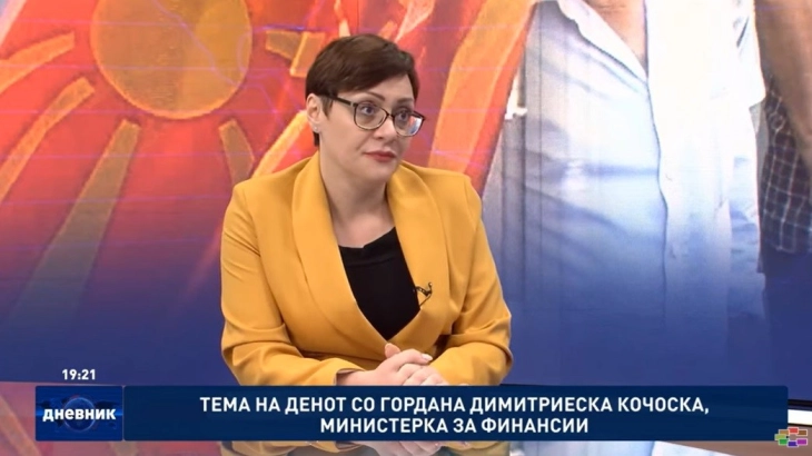 Dimitrieska-Koçoska: TVSH-ja Ime do të vazhdojë të aplikohet, për fletobligacionin e qytetarëve do të duhet të kthehet besimi në sistem