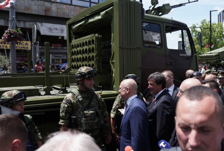 На Видовдан приказ на вооружувањето и опремата на Војската на Србија
