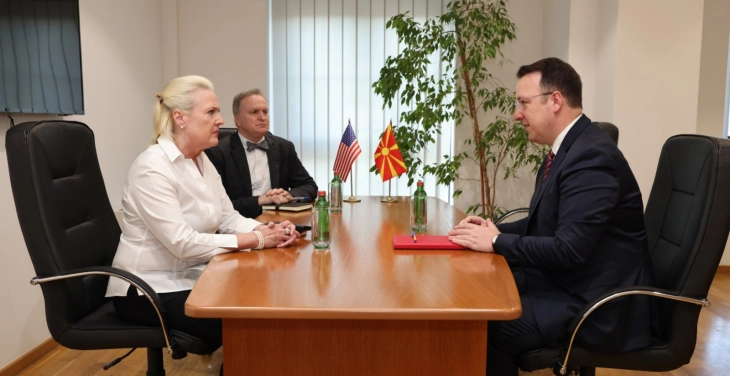 Nikoloski – Aggeler: Enhancing bilateral relations and intensifying cooperation with the US