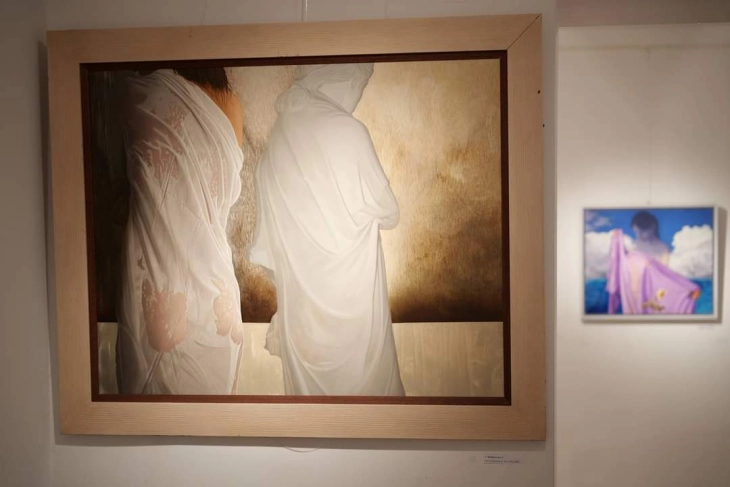 Изложба на македонскиот сликар Стефан Хаџи-Николов  во Крива Паланка