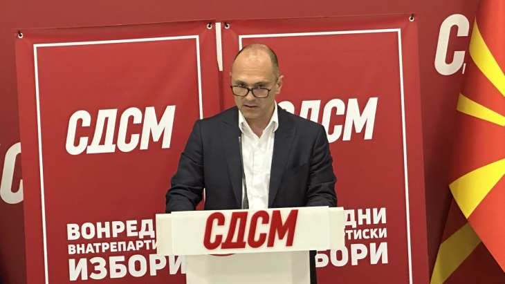 Изјава на Венко Филипче нов претседател на СДСМ (ВО ЖИВО)