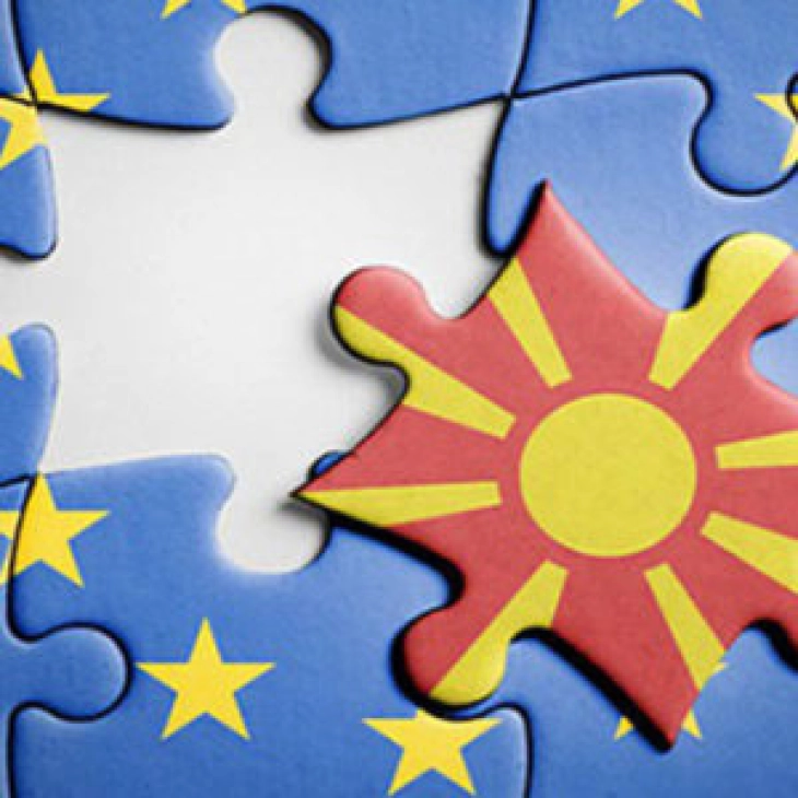 Macedonian citizens in favor of EU membership but not at the cost of Bulgarians in the Constitution: opinion poll
