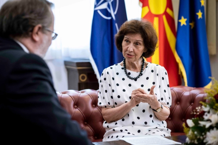 Siljanovska Davkova - García: Spain supports country’s EU aspirations