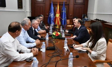 Takimi i Gashit me përfaqësues të Odës Ekonomike të Maqedonisë Veriperëndimore