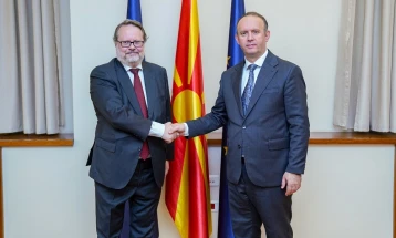 Средба на претседателот на Собранието, Гаши со шпанскиот амбасадор Гарсија