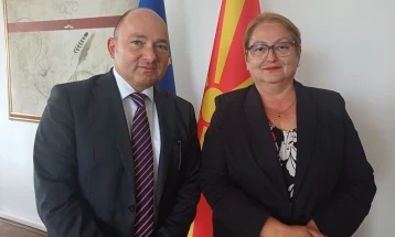 Средба на министерката Јаневска со австрискиот амбасадор Памер