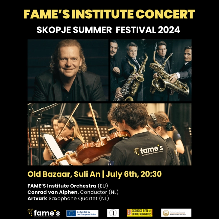 Fame’s Institute concert at Skopje Summer Festival