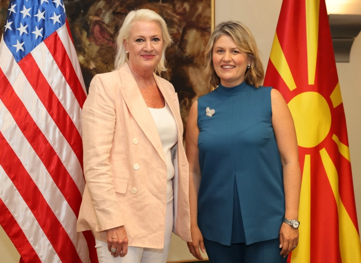 Energy Minister Bozhinovska meets US Ambassador Aggeler 