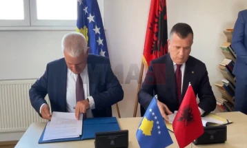 Nënshkruhet protokolli për kontroll të përbashkët kufitar ndërmjet Kosovës dhe Shqipërisë