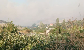 ЦУК: Пожарот кај Оризари изгасен, а кај Грнчиште ставен под контрола, нема опасност од проширување кон населби