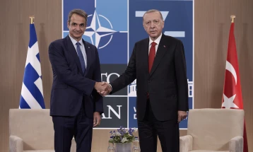 Мицотакис и Ердоган се согласиле дека е во корист на двете земји да се задржи мирната клима во билатералните односи